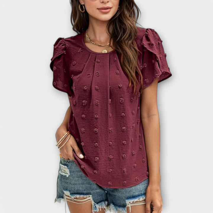 Charlotte - Ideal Polka Dots Blouse