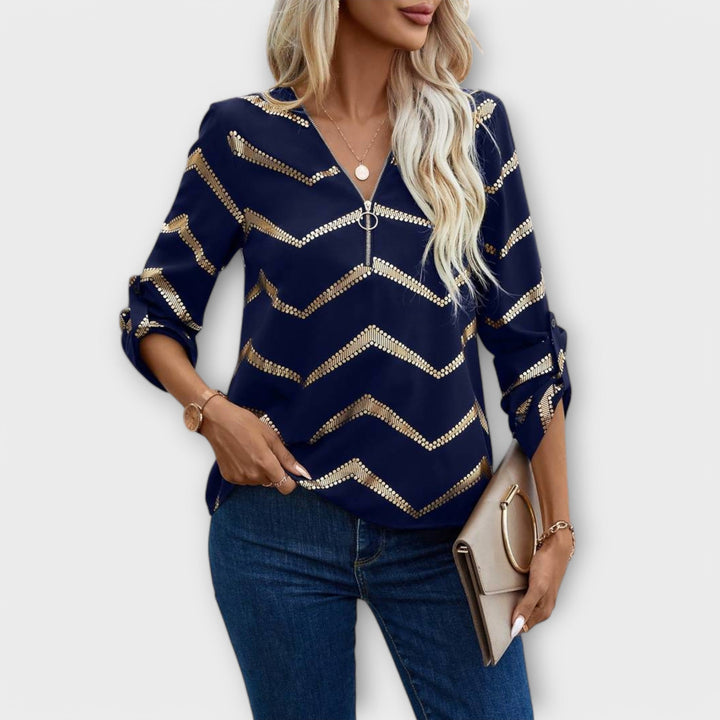 Emma - Elegant Zipperless Blouse