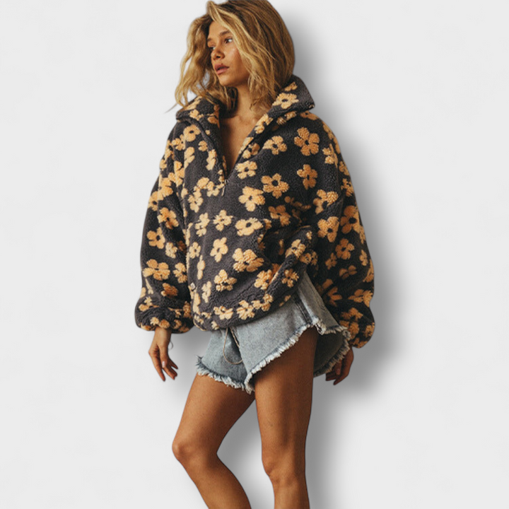 Daisy | Fleece Jacket Bloom