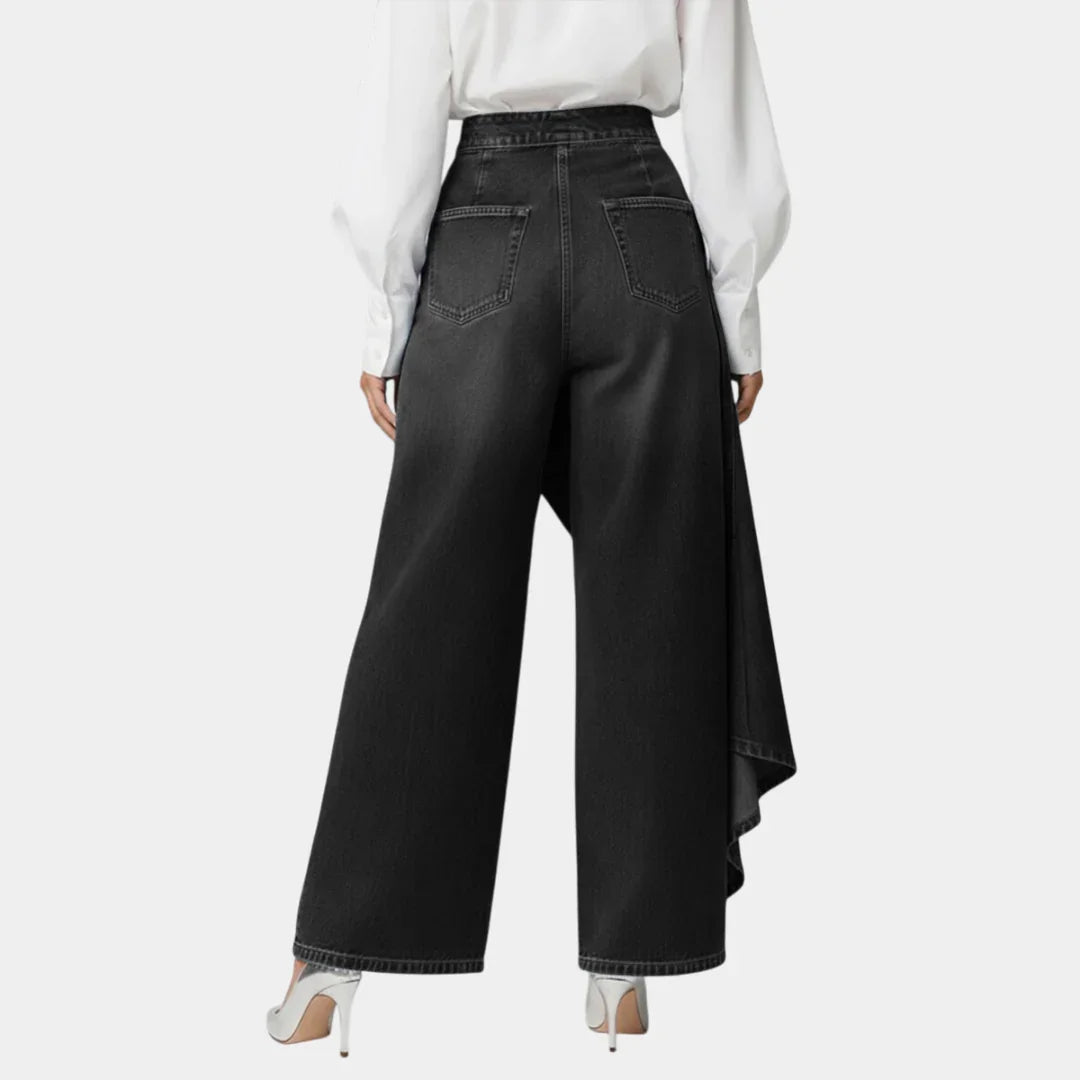 Martina - High-Waisted Wide-Leg Jeans