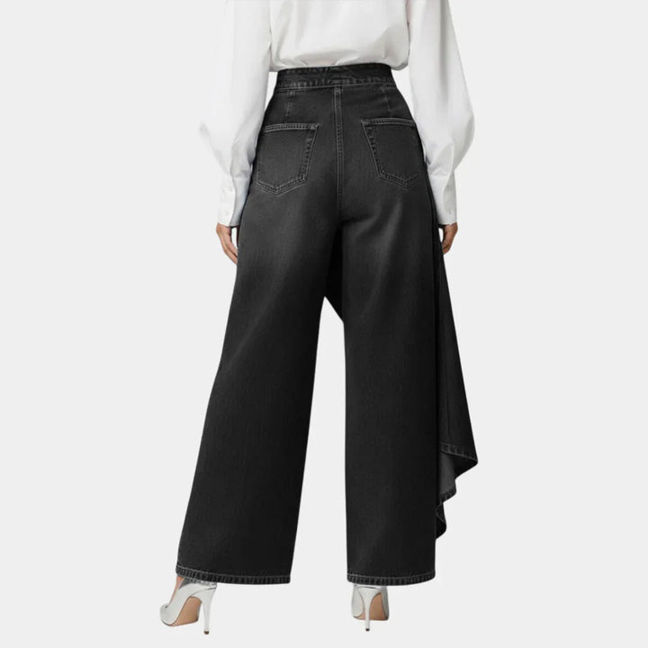 Martina - High-Waisted Wide-Leg Jeans
