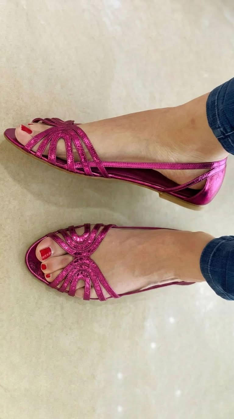 Eleonora - Golden Summer Glow Sandals