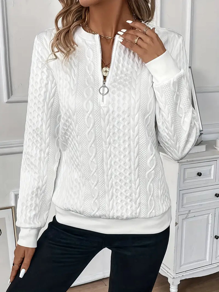 Amy | Zippered Knit