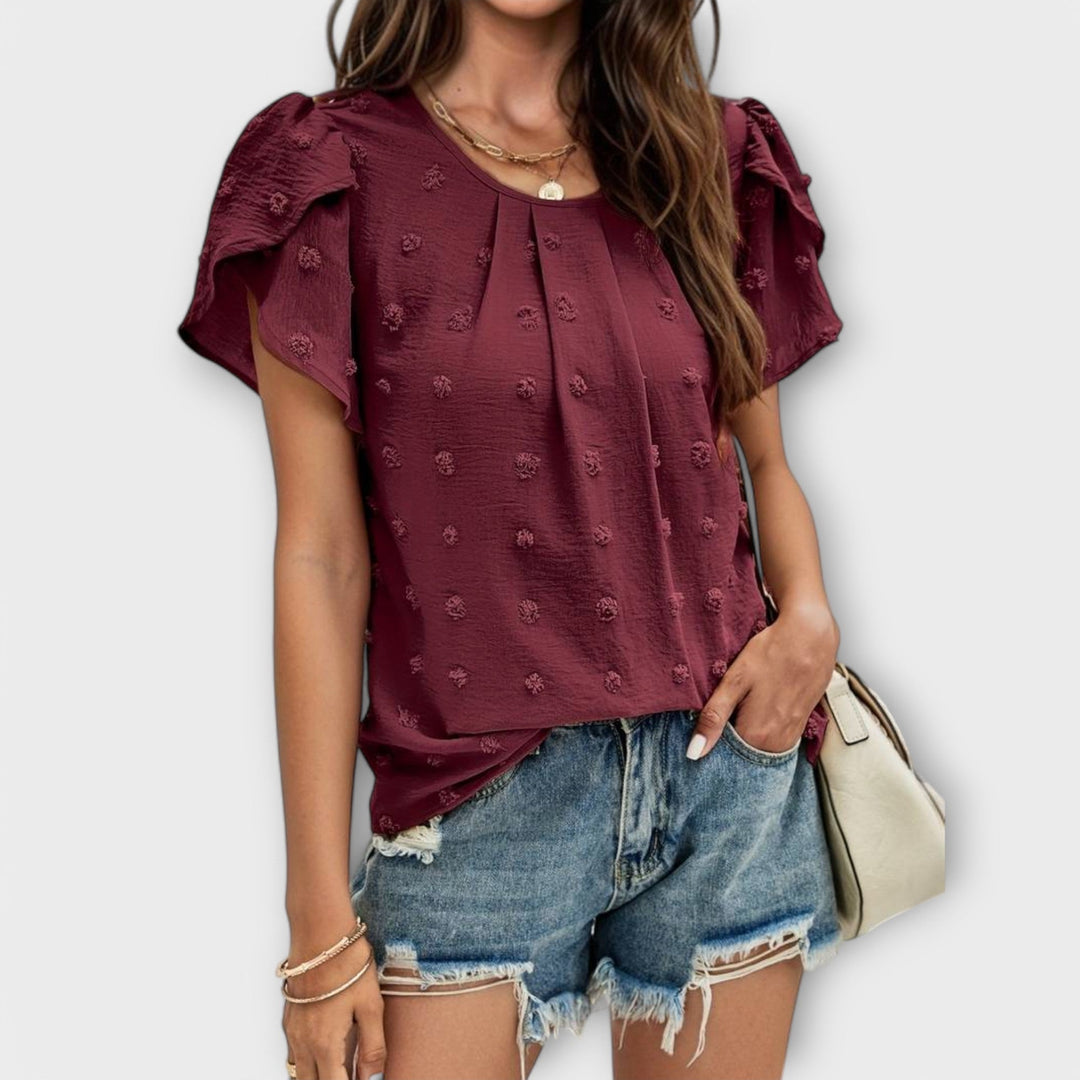 Charlotte - Ideal Polka Dots Blouse