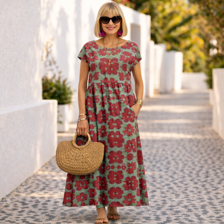 Valencia | Stylish Floral Dress