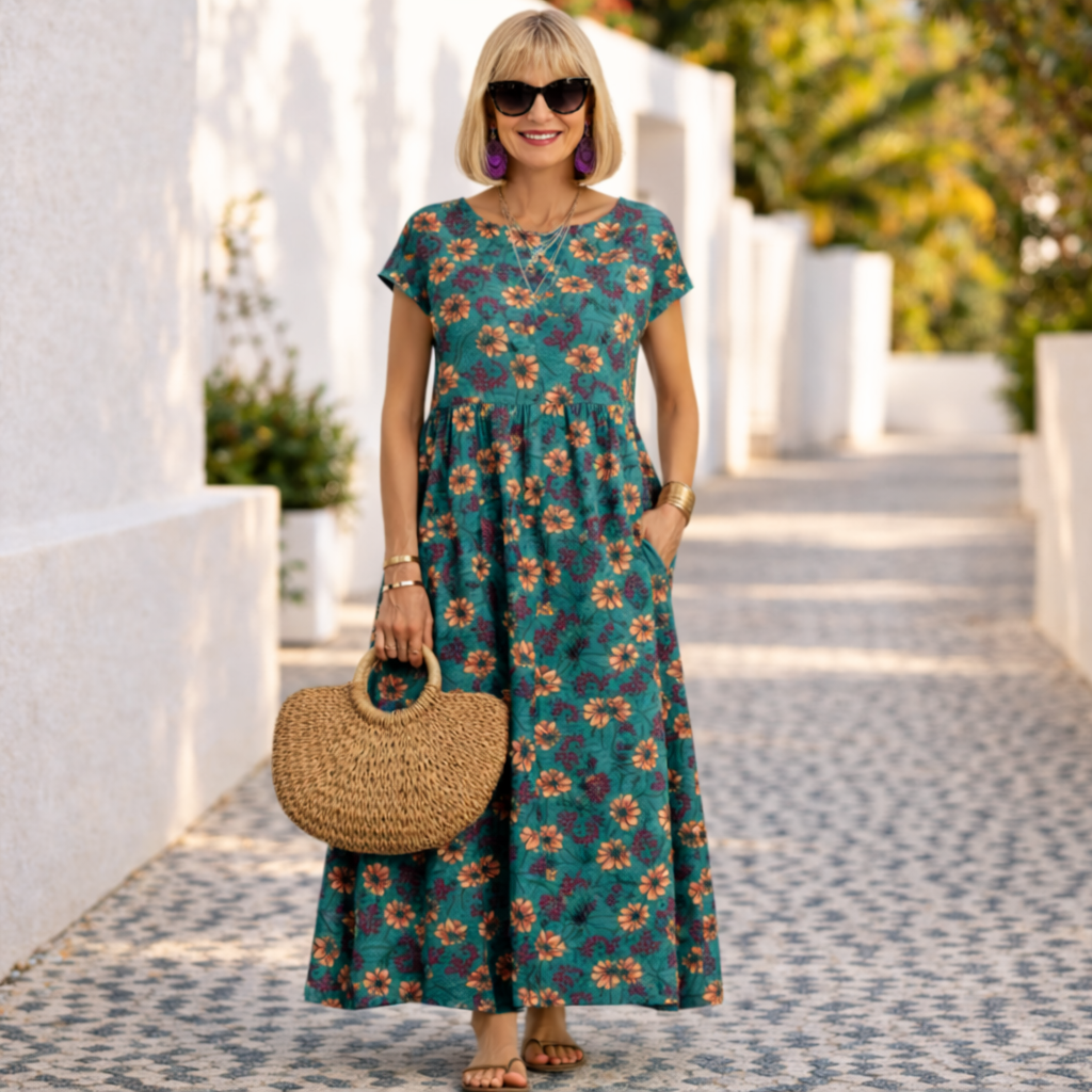 Valencia | Stylish Floral Dress