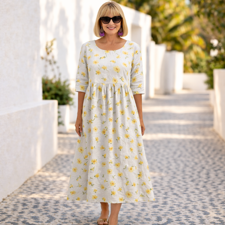 Susan | Floral Dress with a Summery Vibe