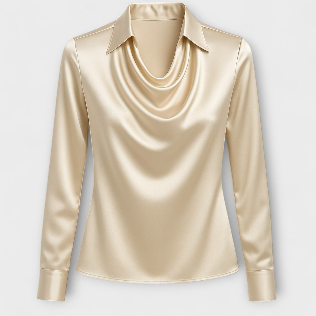 Brilliant Blouse with Laced Collar