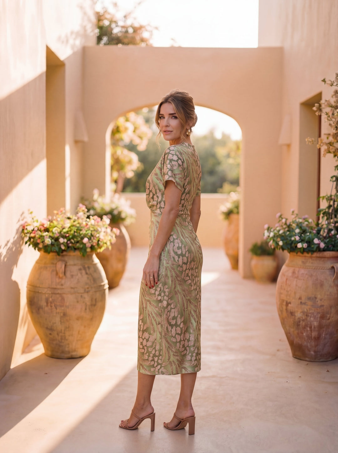 Laura - V-Neck Dress