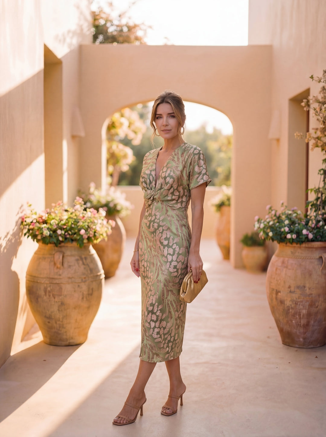 Laura - V-Neck Dress