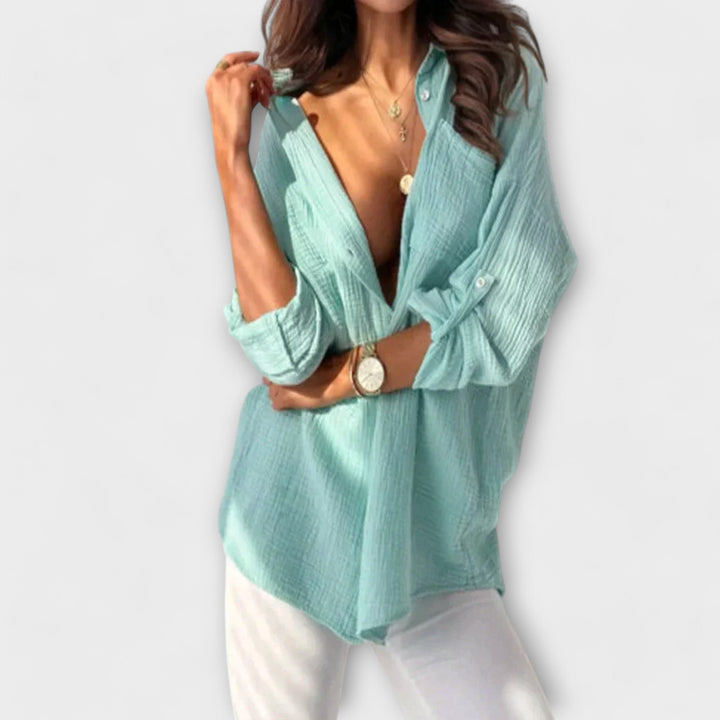 Eden - Zippered Women's Sweater