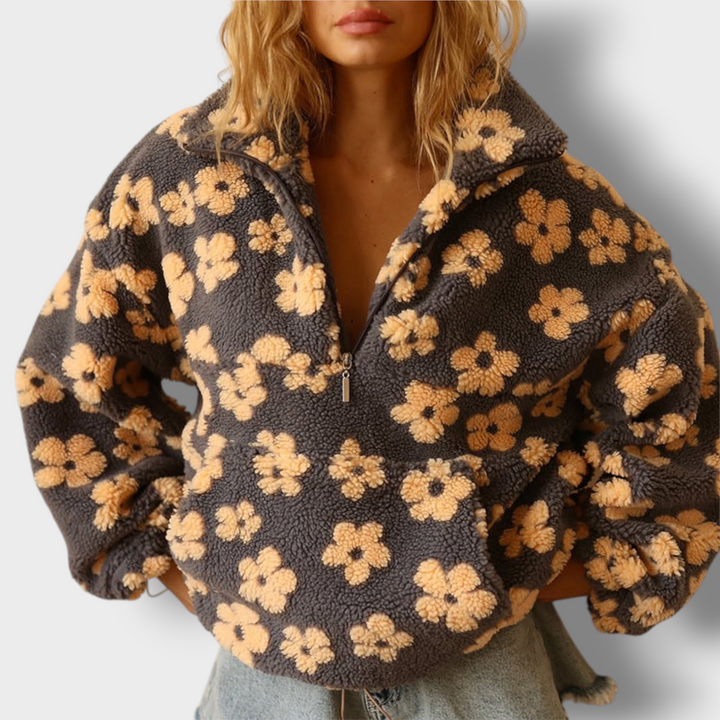 Daisy | Fleece Jacket Bloom