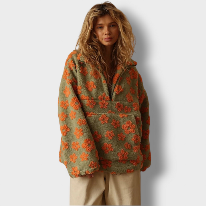 Daisy | Fleece Jacket Bloom