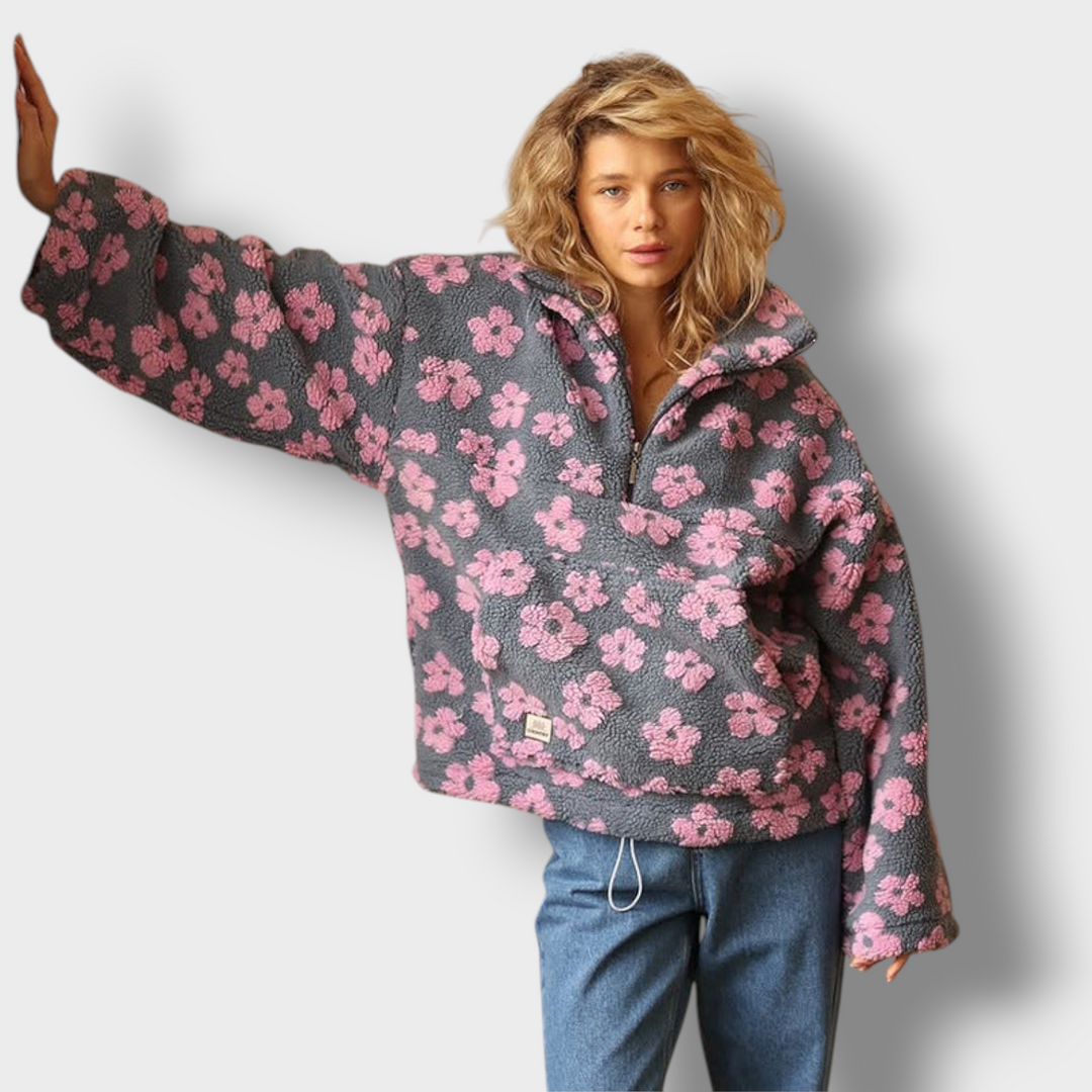 Daisy | Fleece Jacket Bloom