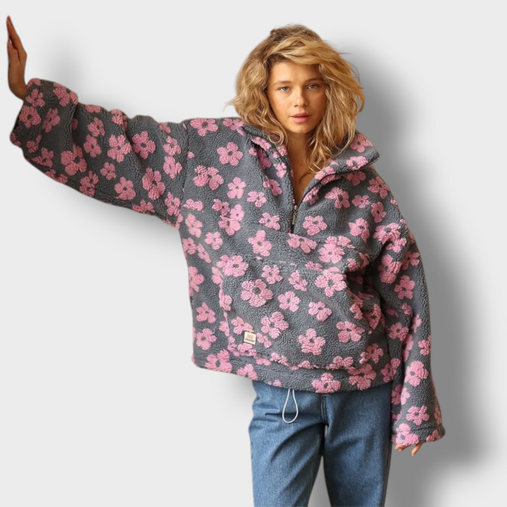 Daisy | Fleece Jacket Bloom