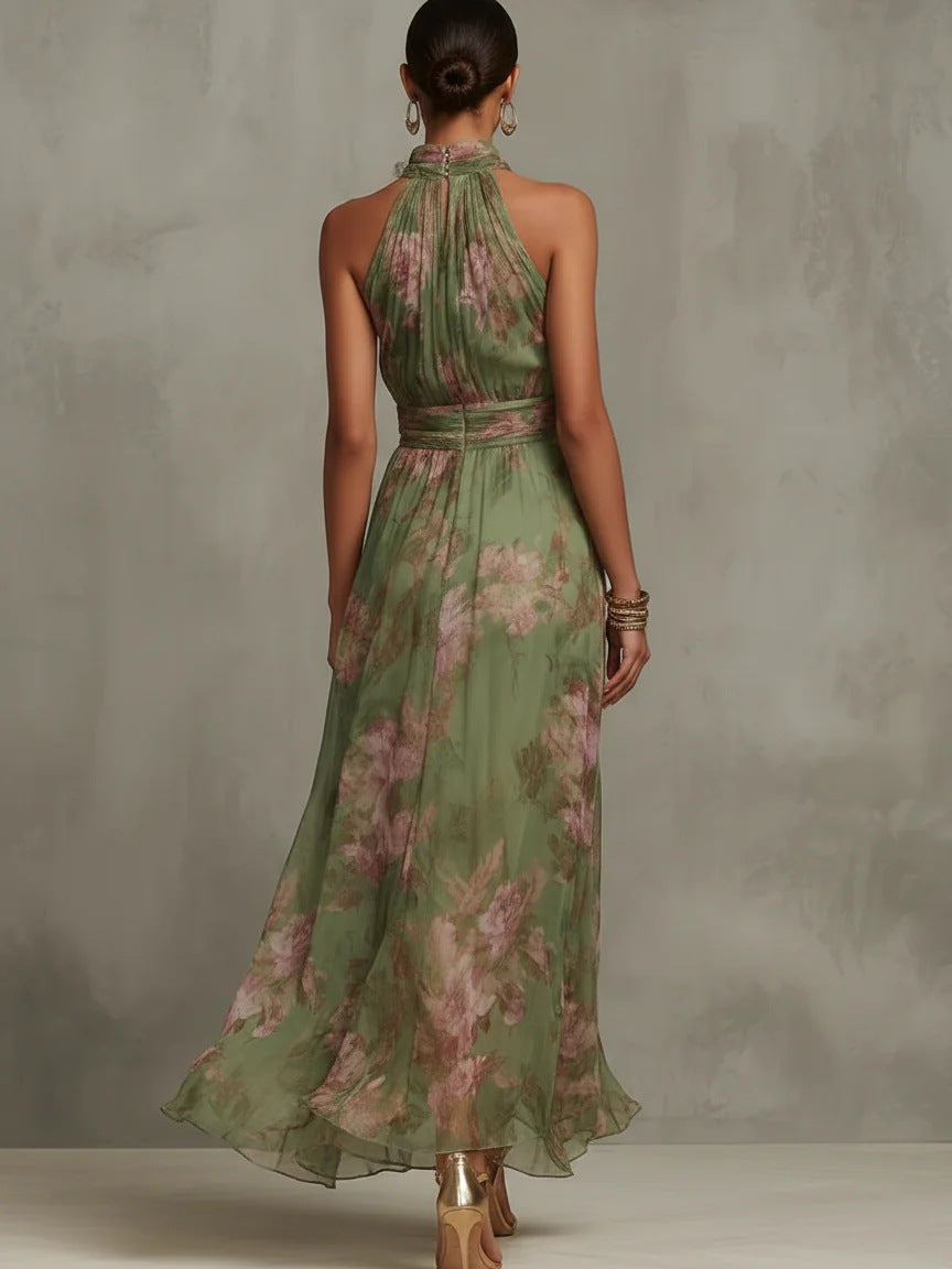 Anni - Pleated Maxi Dress