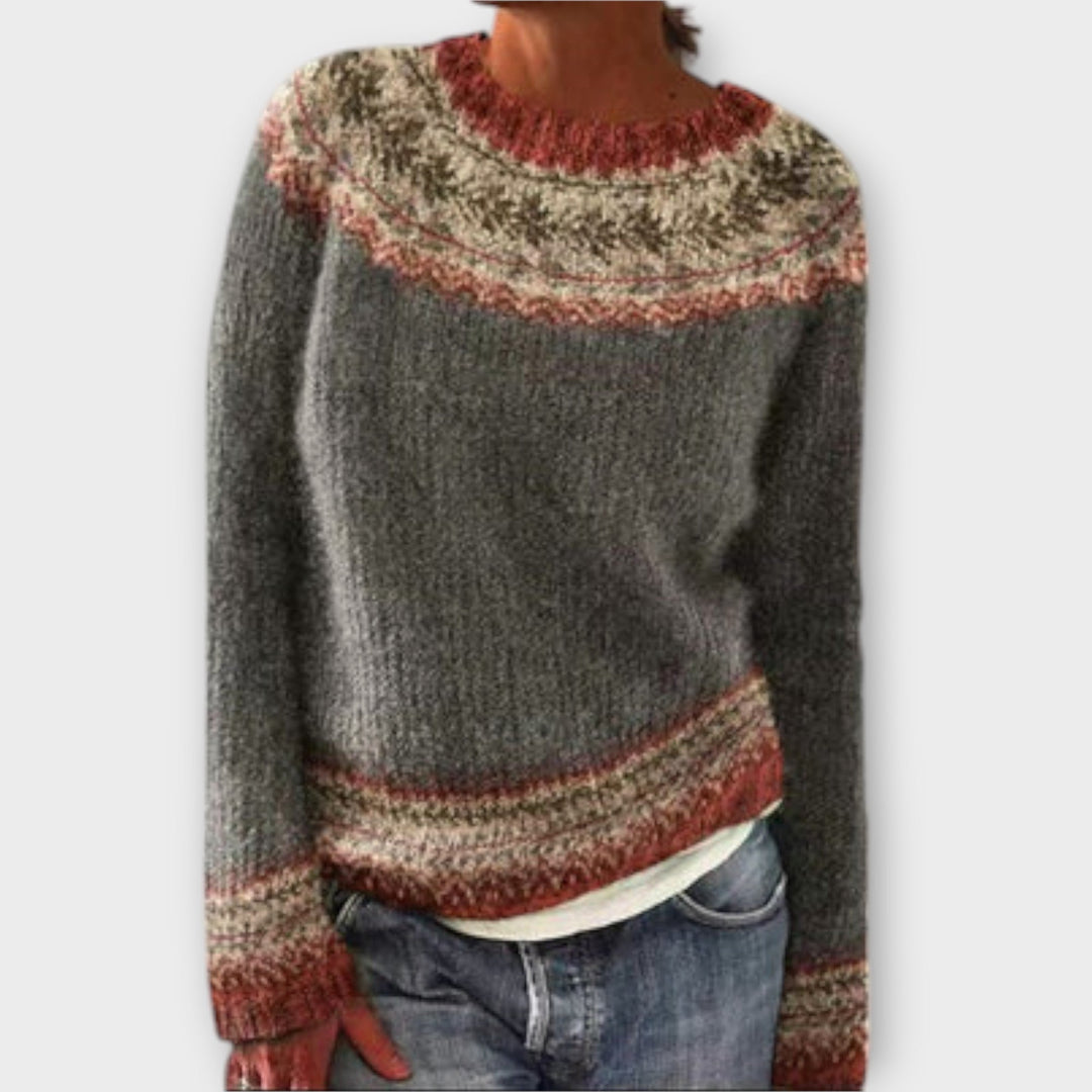 Suzu - Retro Sweater for Women