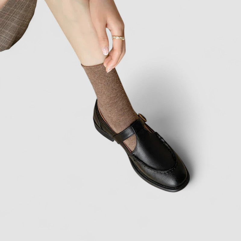 AVERY™|ORTHOPEDIC MARY JANE - SQUARE TOE SHOES