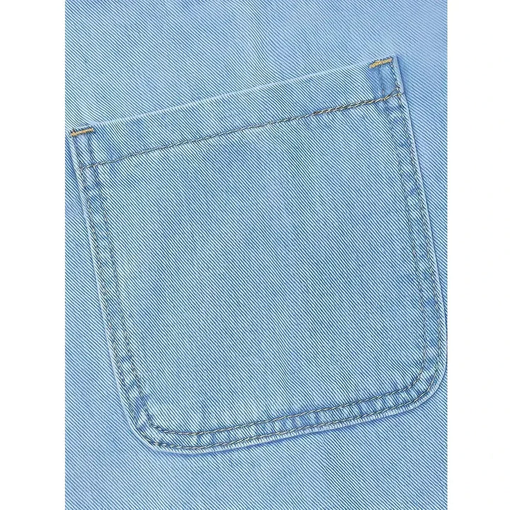 Saylor | Relaxed Denim-Style Dress