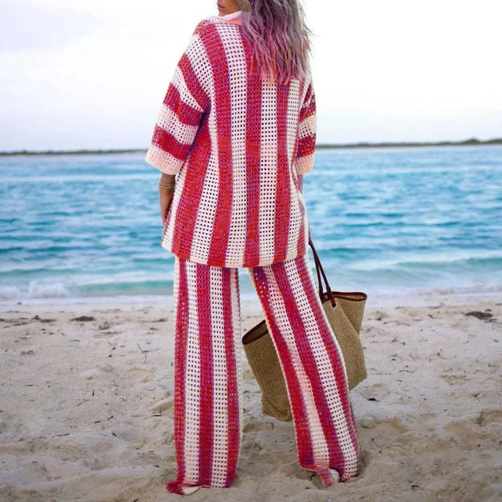 Zenaida™ | Crocheted Kimono and Pants