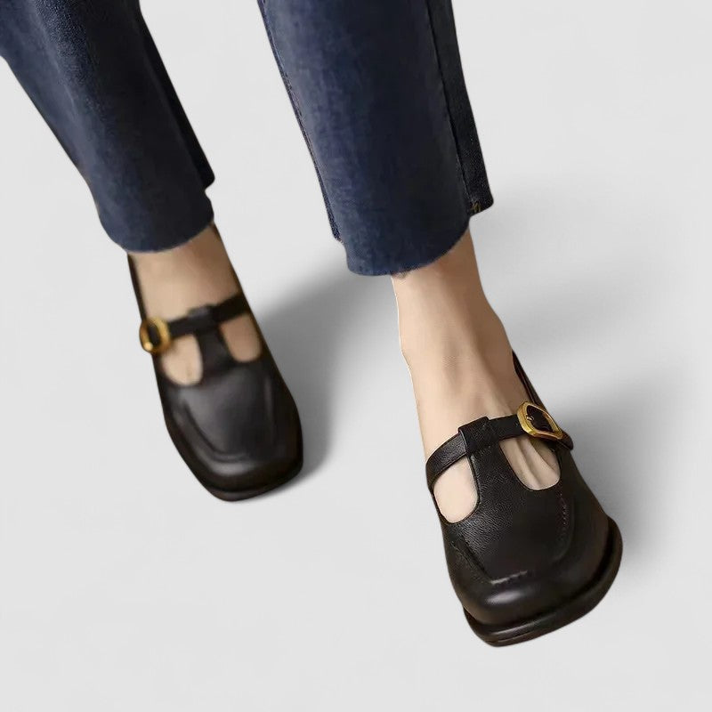 ELIZABETH™|ORTHOPEDIC MARY JANE SHOES WITH STRAP