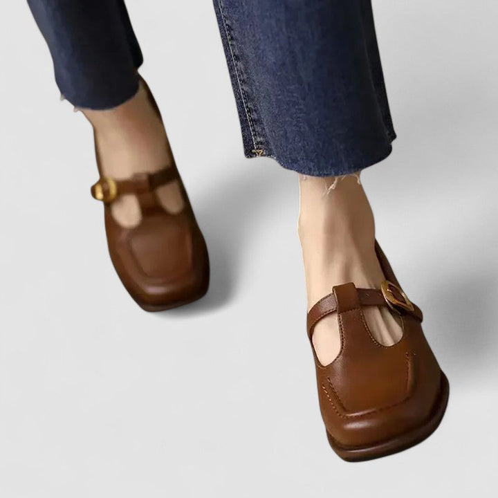 ELIZABETH™|ORTHOPEDIC MARY JANE SHOES WITH STRAP