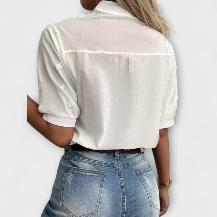 Élise - Mila sweater with luxurious embroidery