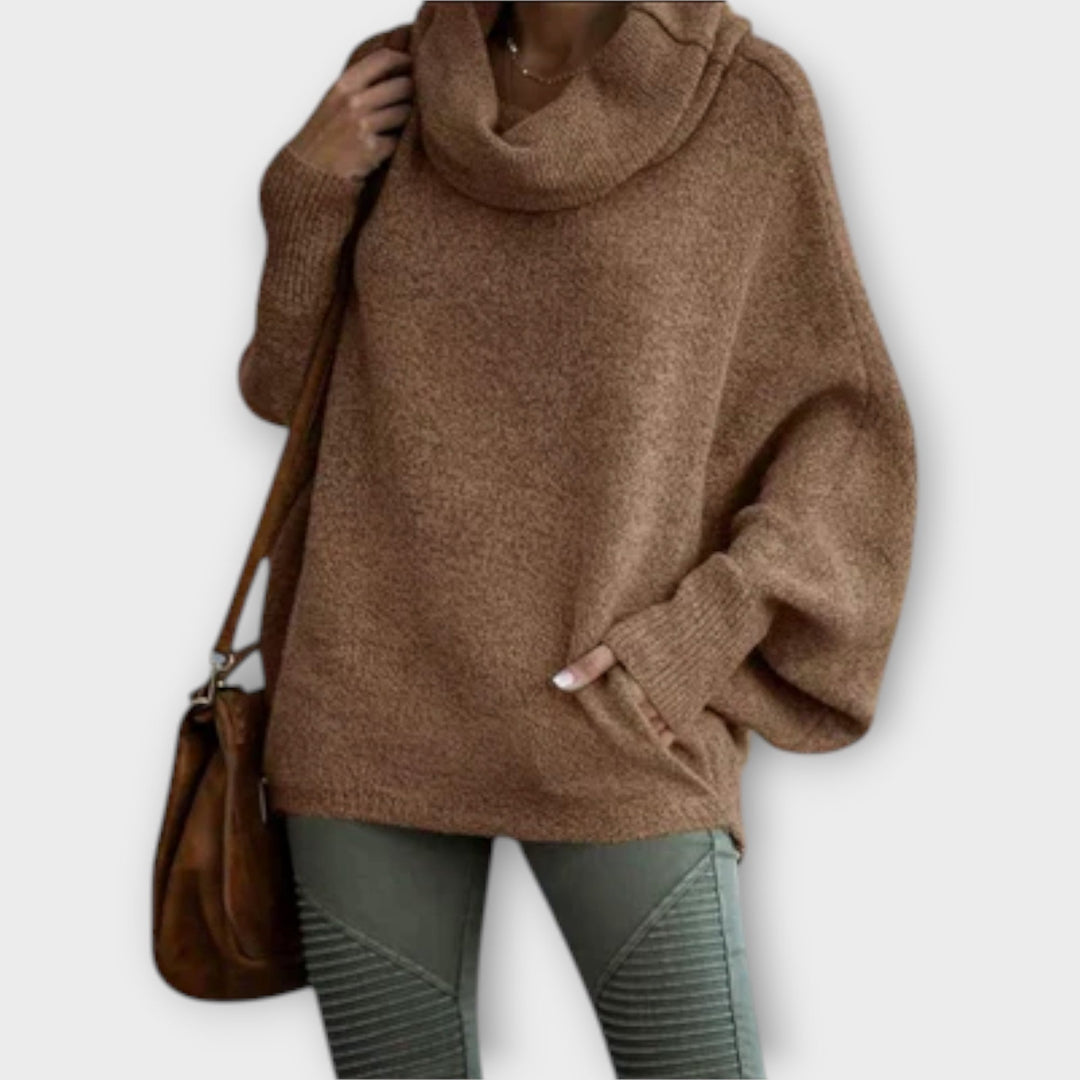 Ulrike - Stylish Turtleneck Women's Sweater