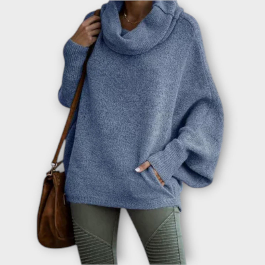 Ulrike - Stylish Turtleneck Women's Sweater