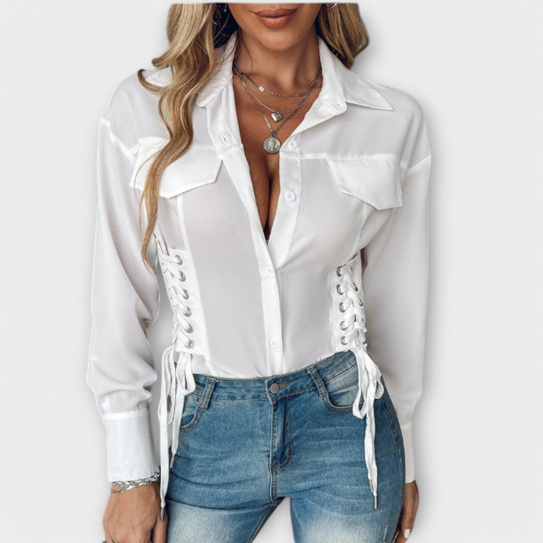 Natalie - Long Men's Polo Shirt