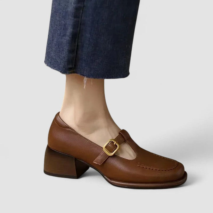 ELIZABETH™|ORTHOPEDIC MARY JANE SHOES WITH STRAP