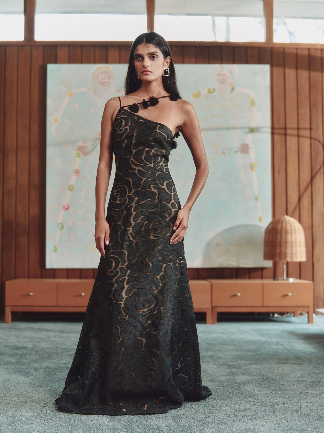 Paloma – Floral Lace Maxi Dress