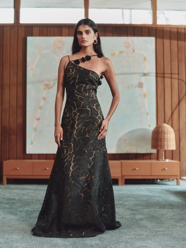Paloma – Floral Lace Maxi Dress
