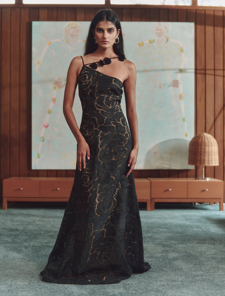 Paloma – Floral Lace Maxi Dress