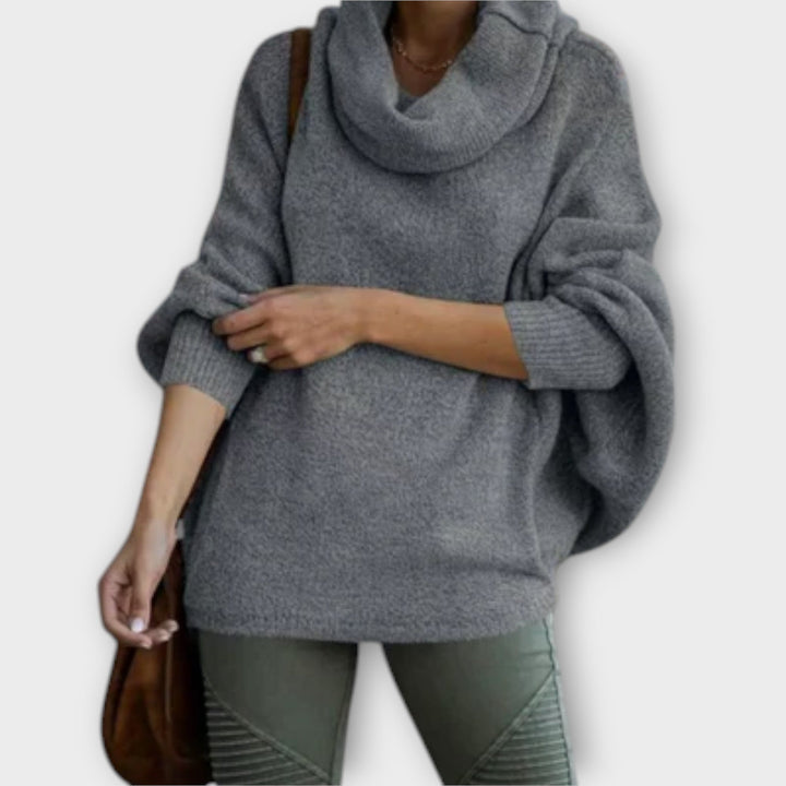 Ulrike - Stylish Turtleneck Women's Sweater