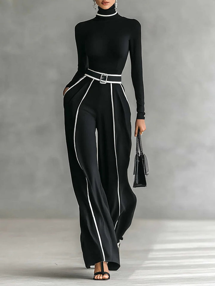 Vera™ - Stylish Set with Contrast Details