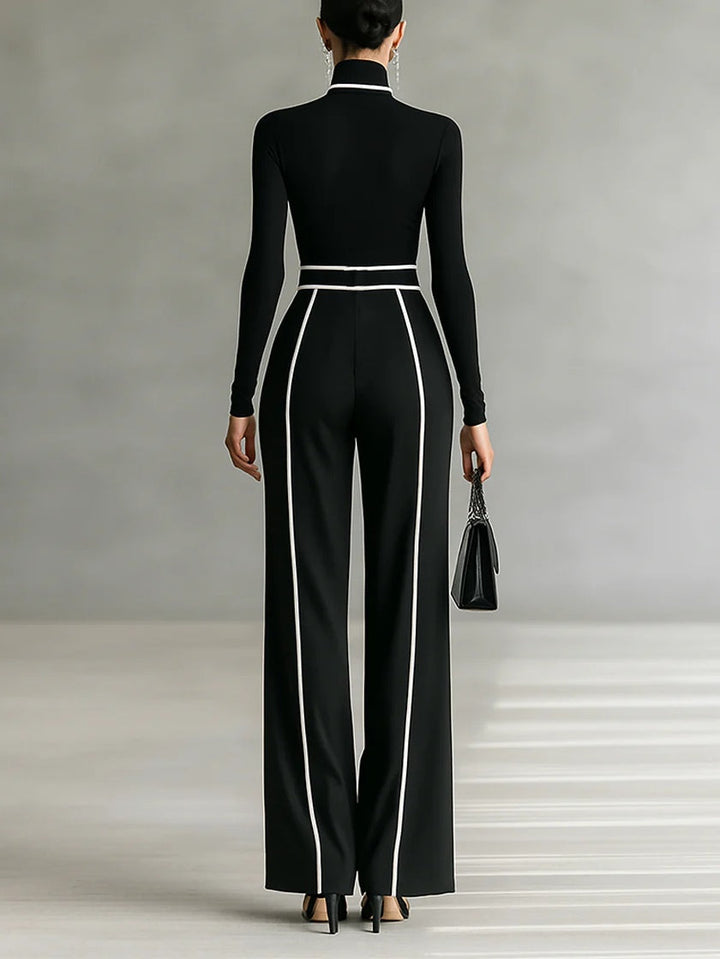 Vera™ - Stylish Set with Contrast Details