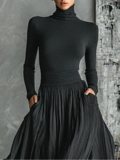 Eva™ - Stylish Pleated Skirt Set