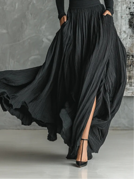 Eva™ - Stylish Pleated Skirt Set