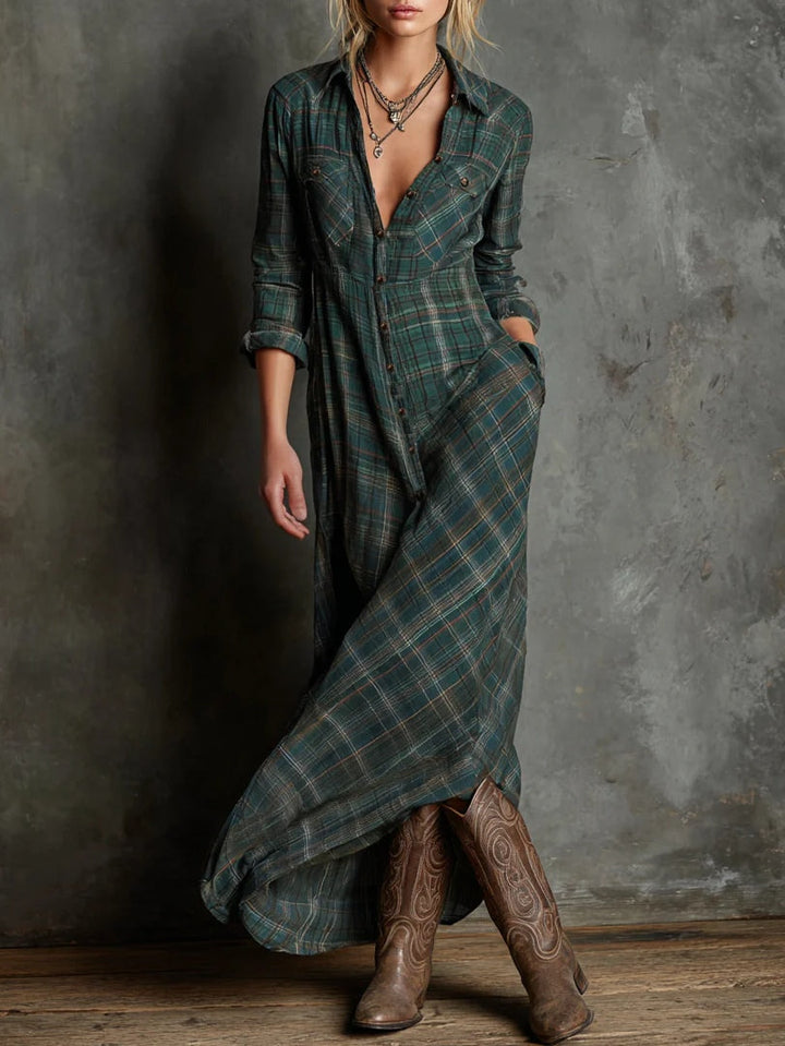 Liisa - Long Shirt Dress