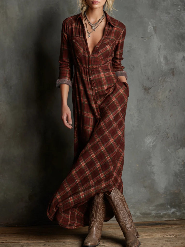 Liisa - Long Shirt Dress