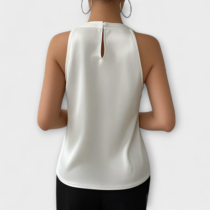 Skye - Stylish Strapless Satin Top
