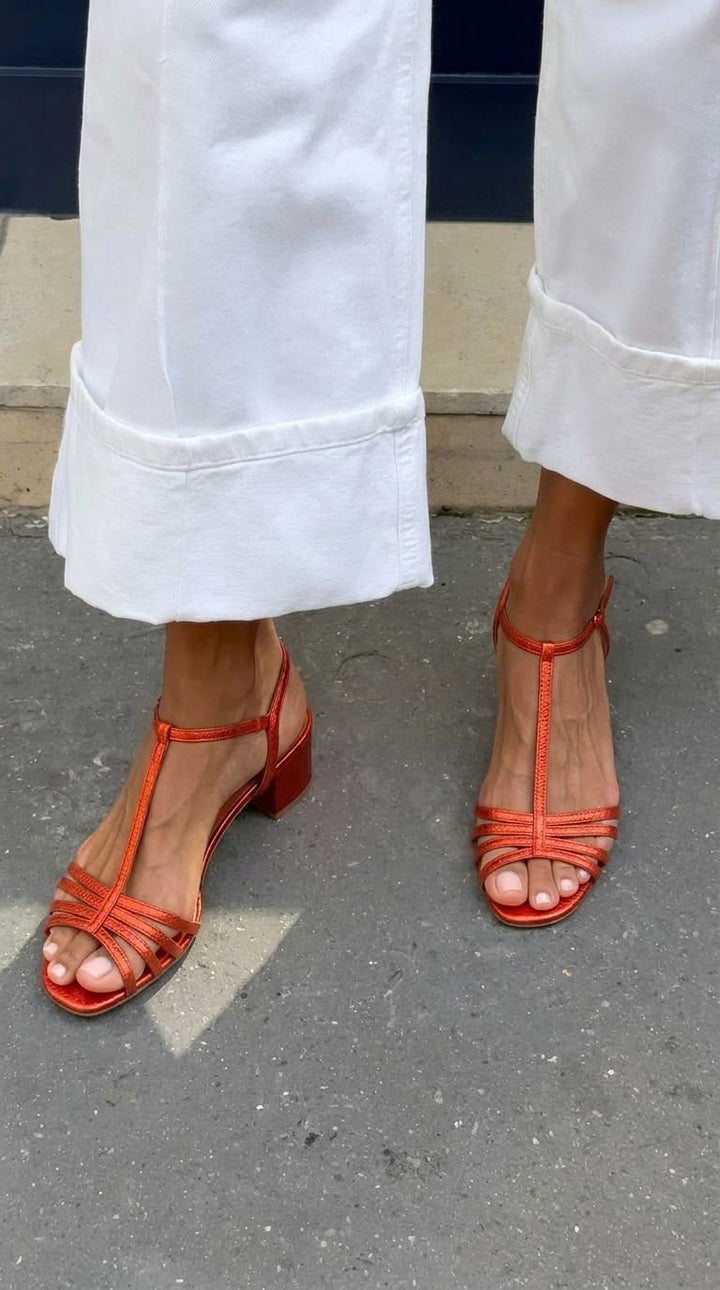 Allegra - Golden Everyday Elegance Sandals
