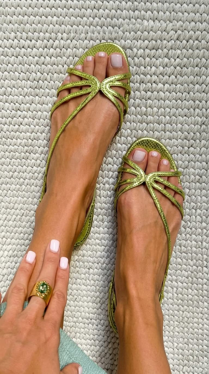 Ginevra - Golden Summer Elegance Sandals