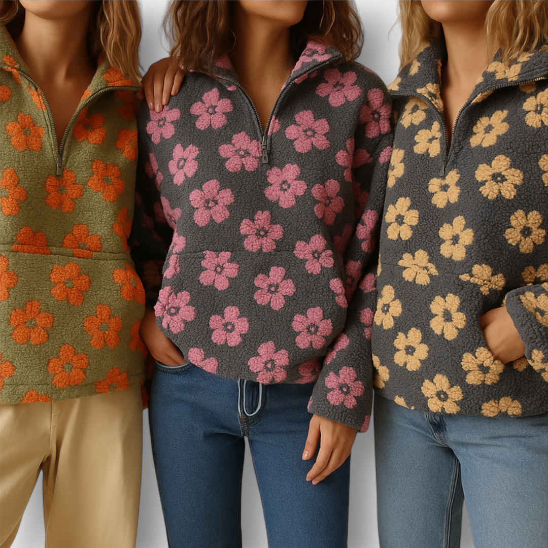 Daisy | Fleece Jacket Bloom