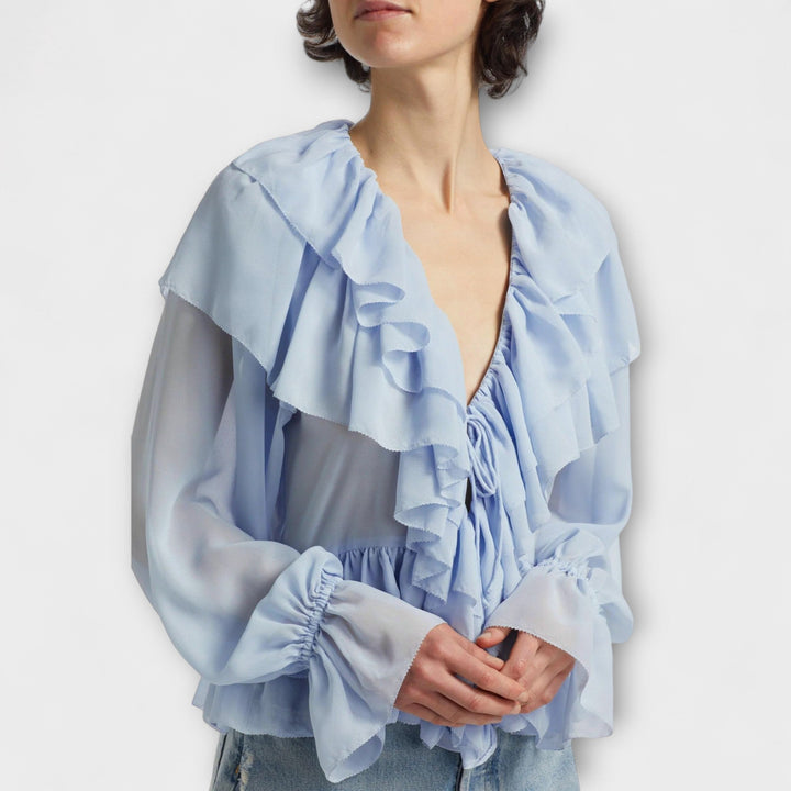 Martha - Soraya Ruffle Blouse