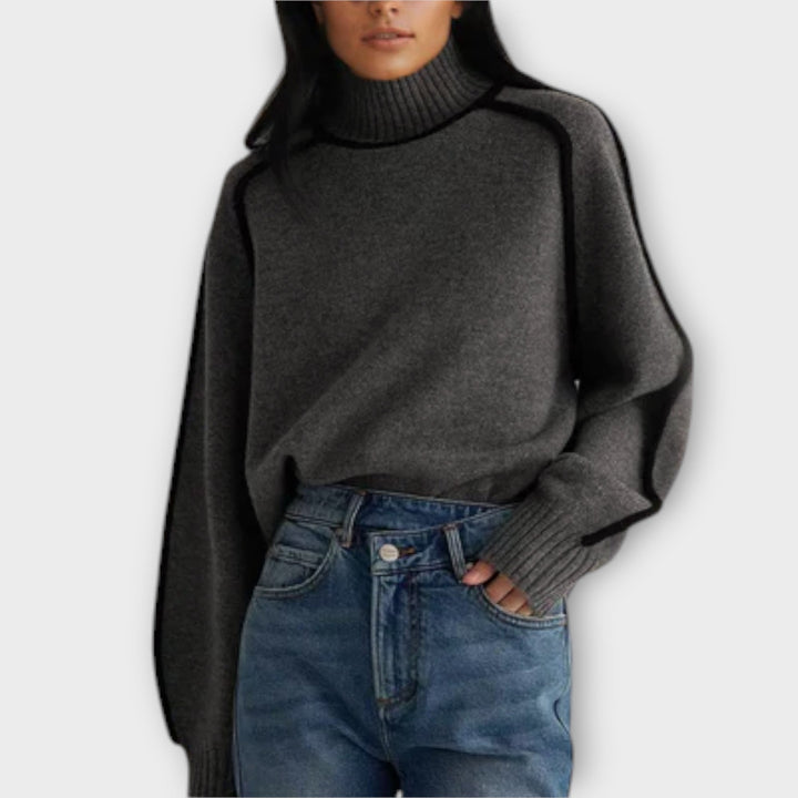 Emilie - Luxurious and Stylish Turtleneck Sweater