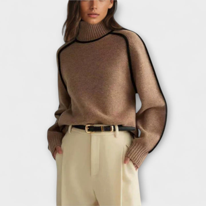 Emilie - Luxurious and Stylish Turtleneck Sweater