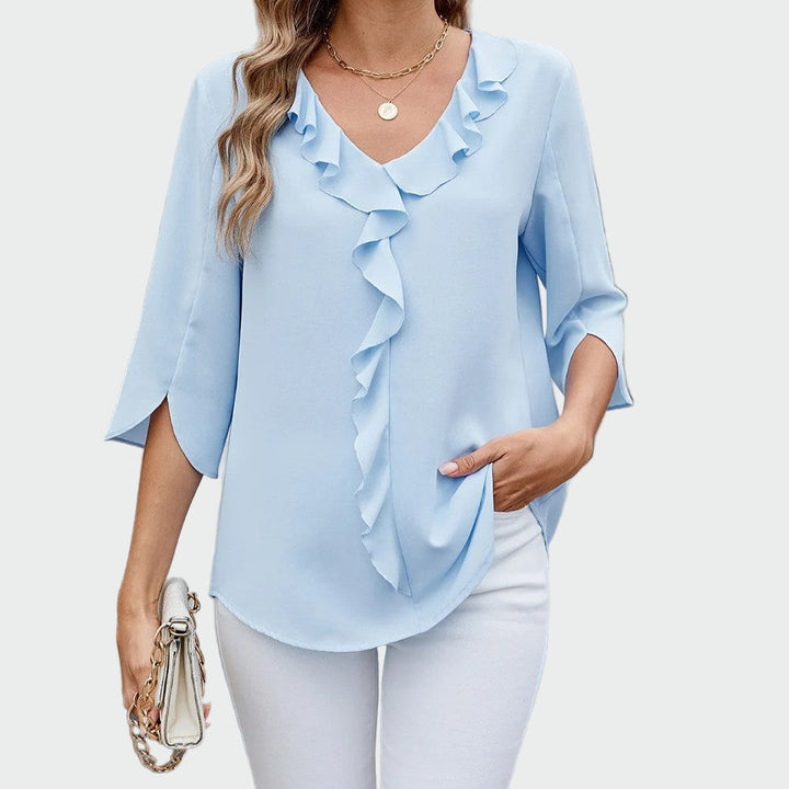 Compact, stylish, and versatile blouse