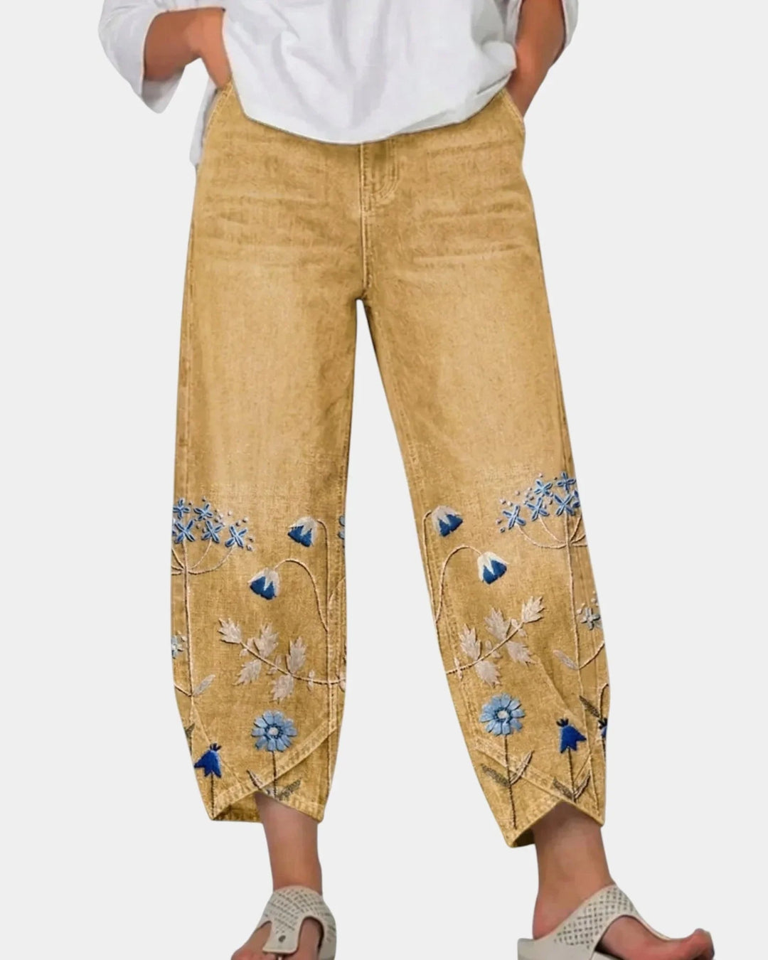 Olympe - Stylish Relaxed Pants